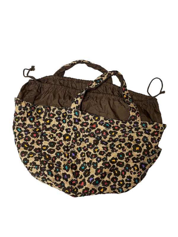 Leopard flower string control bag