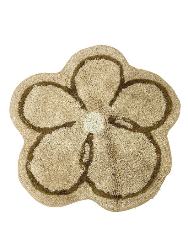 Flower foot mat