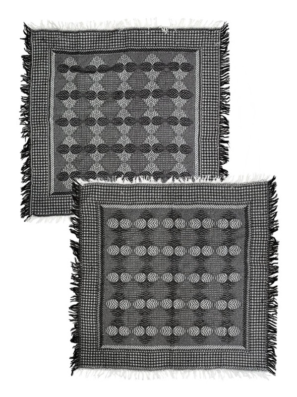 Both-sided pattern knit fabric