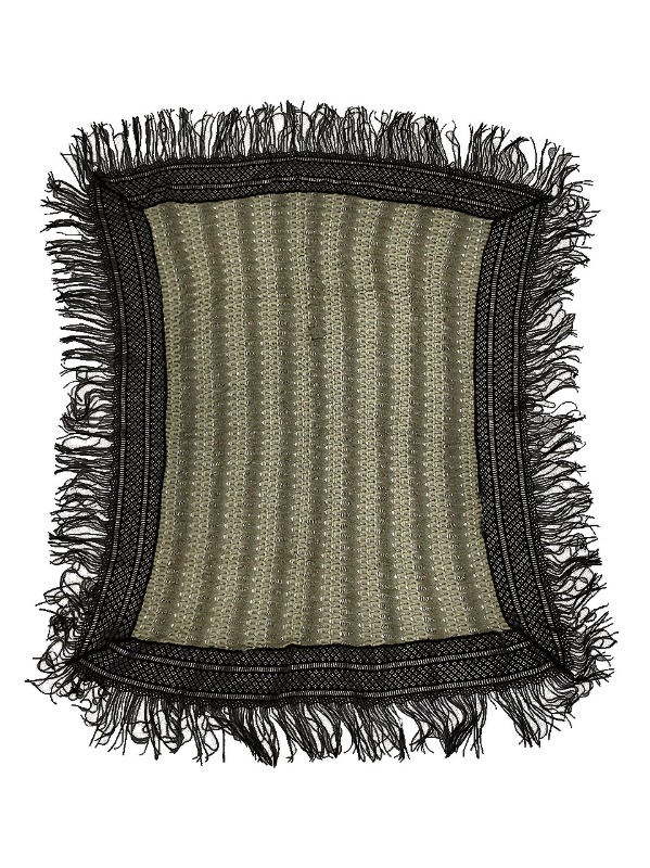 Curve stripe net design fabric