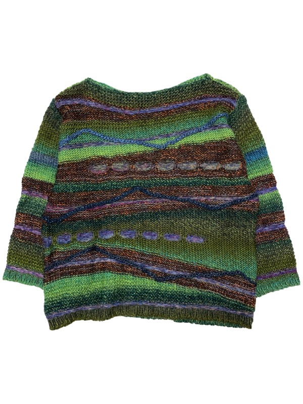 Color mix sweater