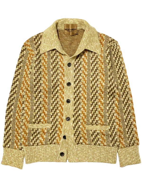 Pattern knit jacket
