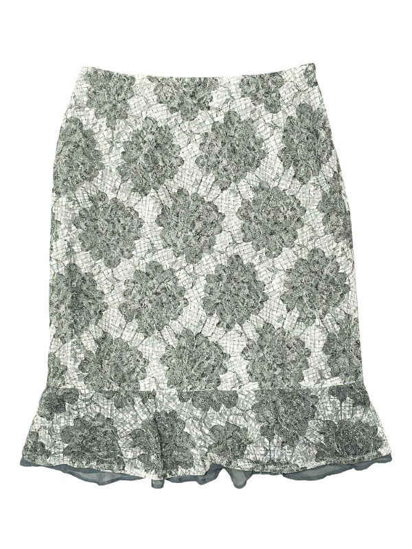Flower lace skirt