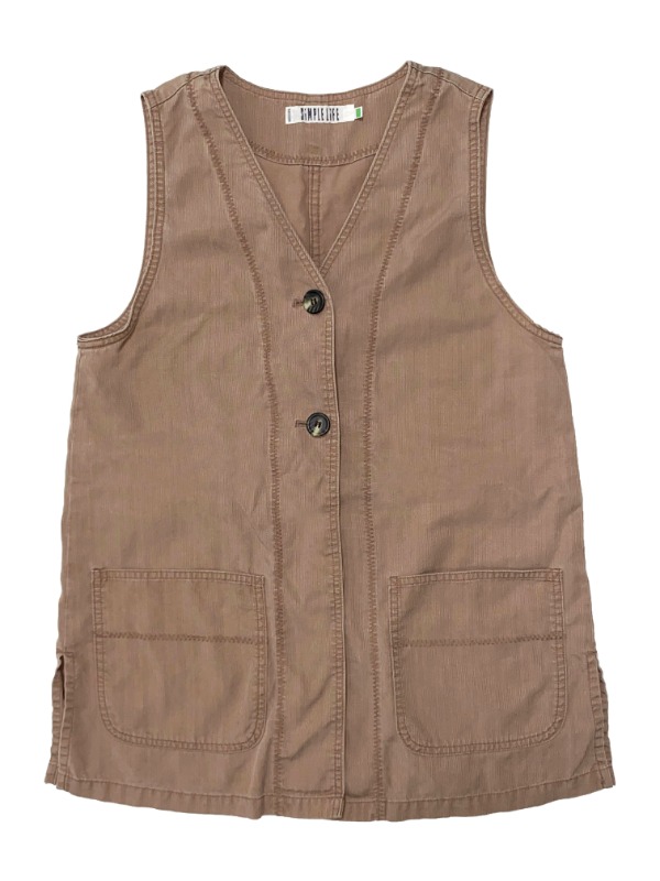 Stitch design vest