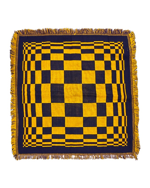 Checkboard cushion cover