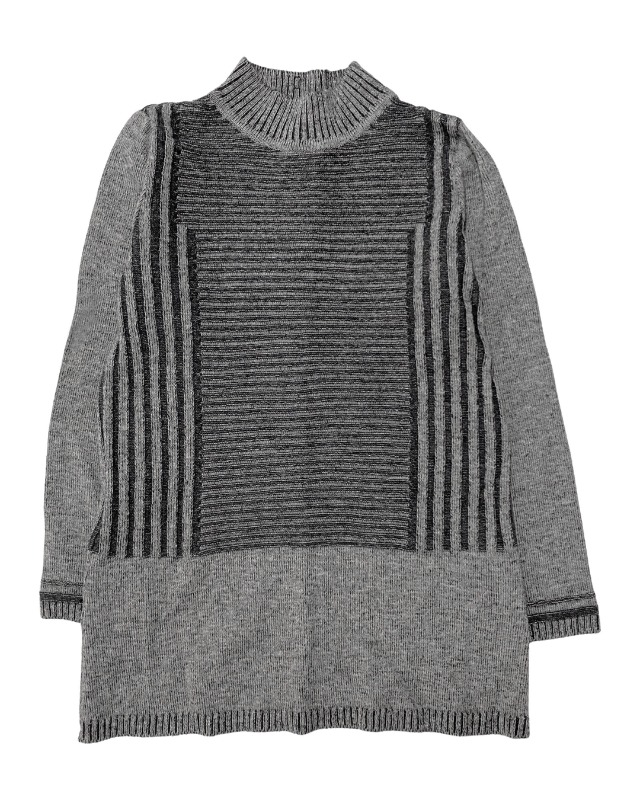 Line knit top