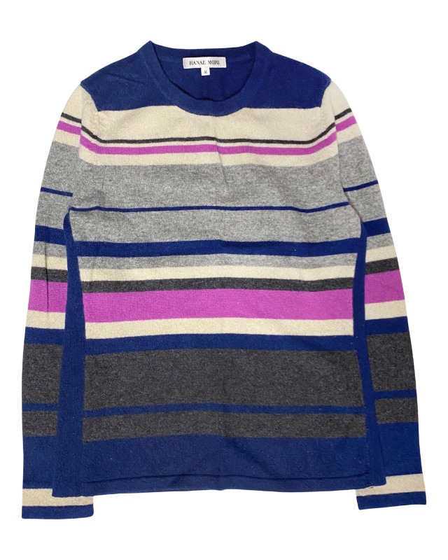 Stripe knit top