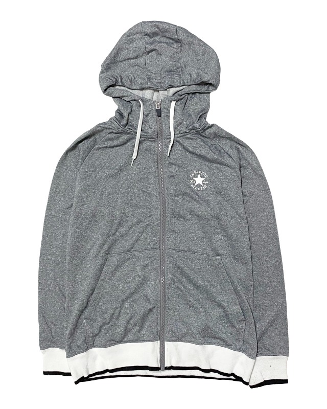 CONVERSE zip-up hoodie