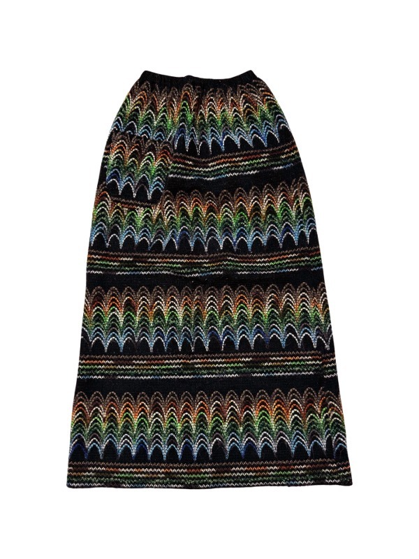 Knit banding skirt
