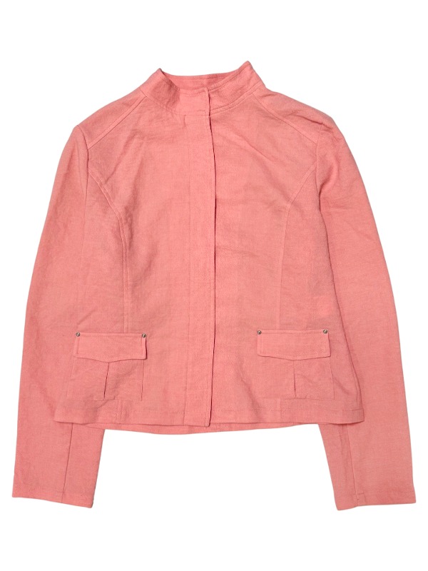 Pink zip-up jacket